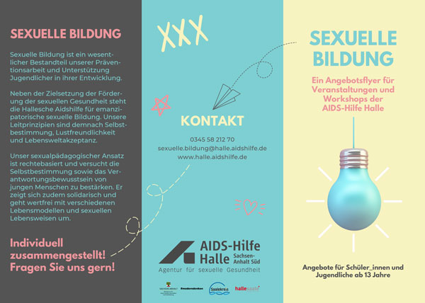 Angebotsflyer Sexuelle Bildung