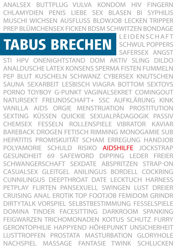 Flyer „Tabus brechen“